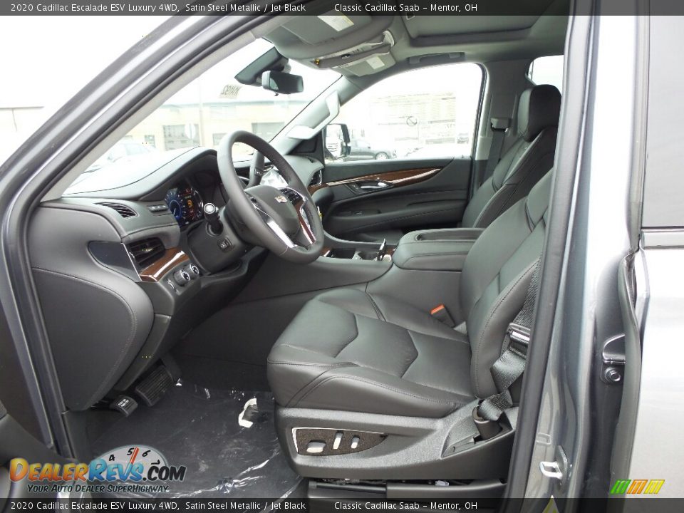 Front Seat of 2020 Cadillac Escalade ESV Luxury 4WD Photo #3