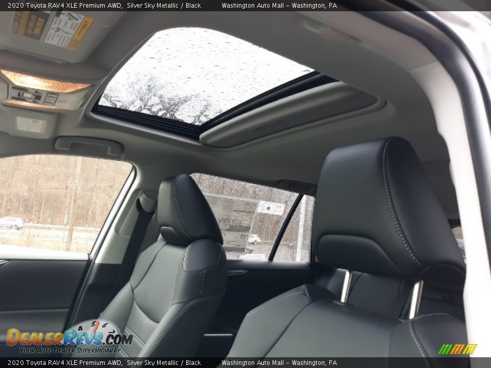 2020 Toyota RAV4 XLE Premium AWD Silver Sky Metallic / Black Photo #9