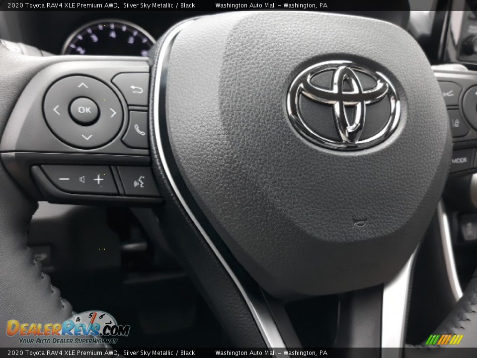 2020 Toyota RAV4 XLE Premium AWD Silver Sky Metallic / Black Photo #11