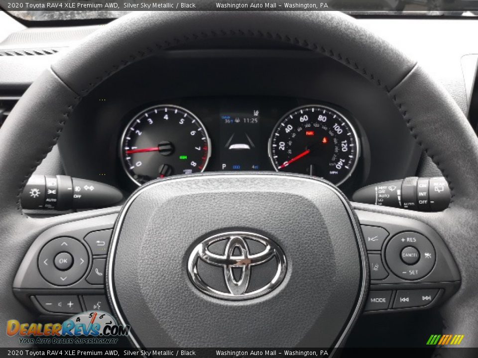 2020 Toyota RAV4 XLE Premium AWD Silver Sky Metallic / Black Photo #21