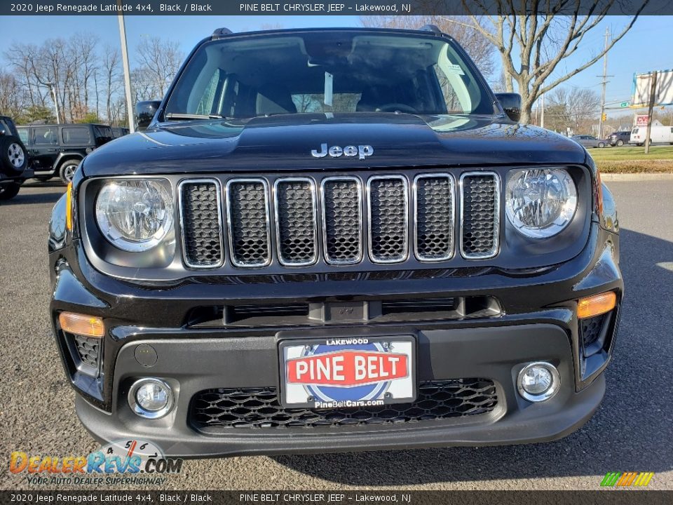 2020 Jeep Renegade Latitude 4x4 Black / Black Photo #2