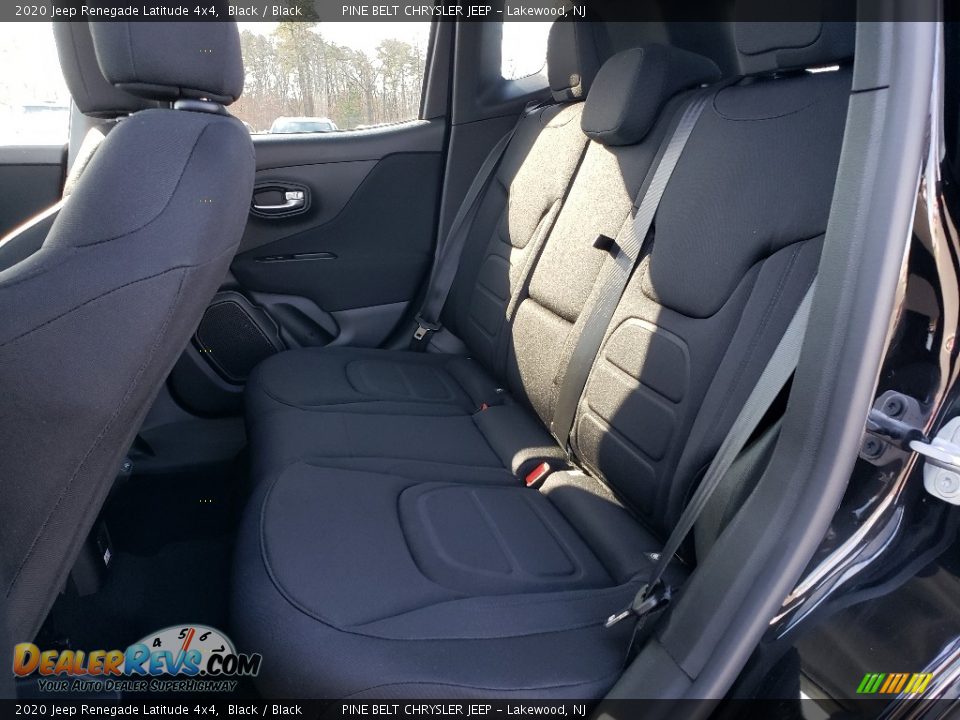 2020 Jeep Renegade Latitude 4x4 Black / Black Photo #6