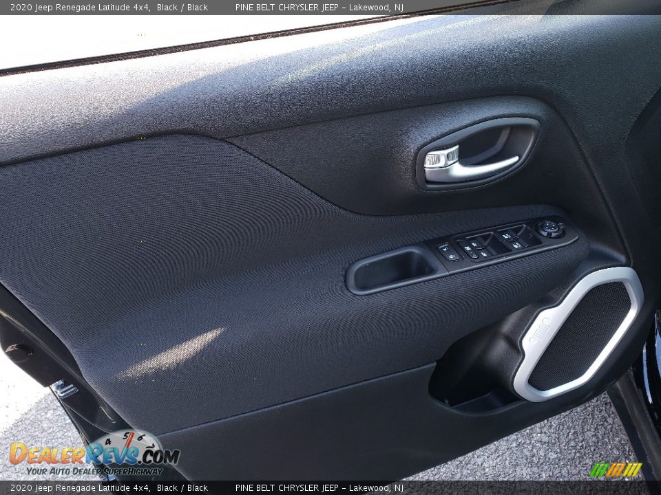 2020 Jeep Renegade Latitude 4x4 Black / Black Photo #8