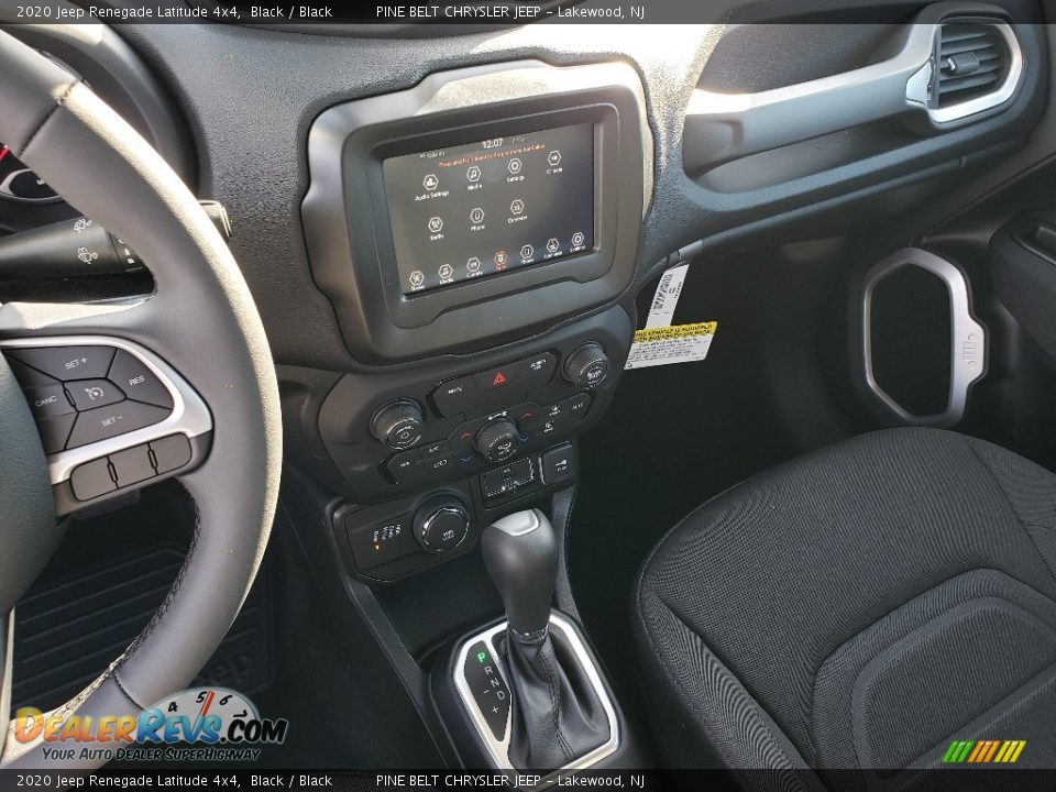 2020 Jeep Renegade Latitude 4x4 Black / Black Photo #10
