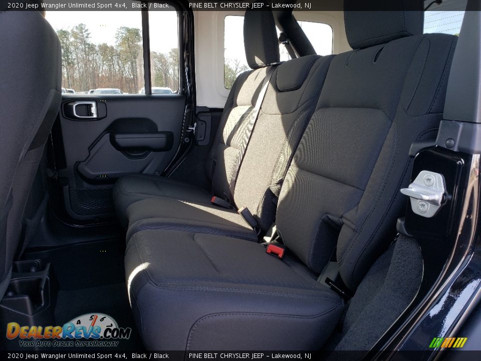 2020 Jeep Wrangler Unlimited Sport 4x4 Black / Black Photo #6