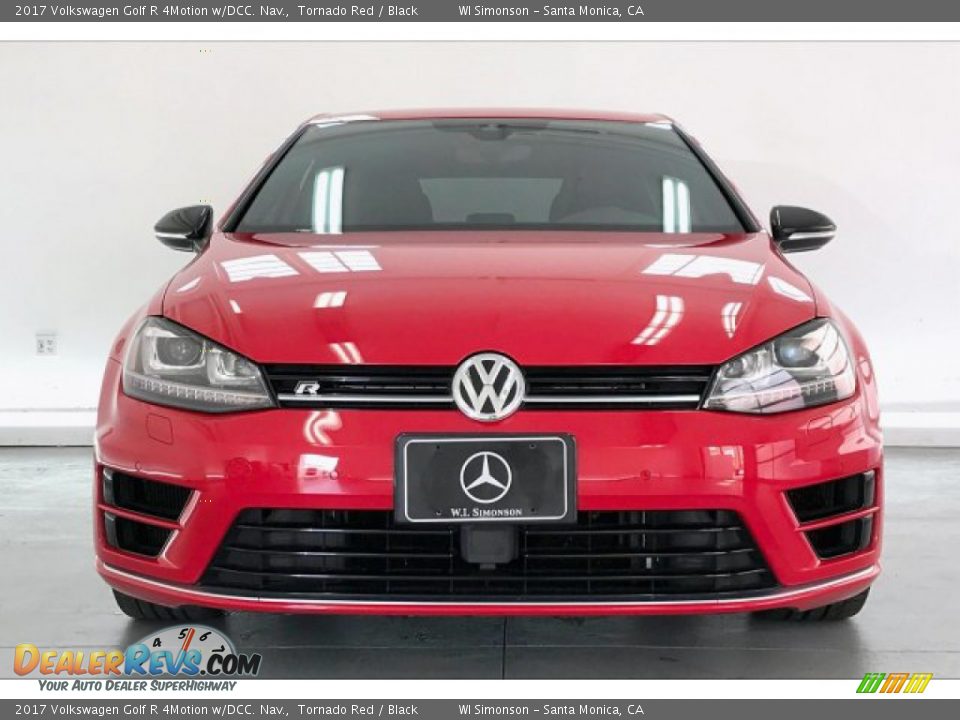 2017 Volkswagen Golf R 4Motion w/DCC. Nav. Tornado Red / Black Photo #2