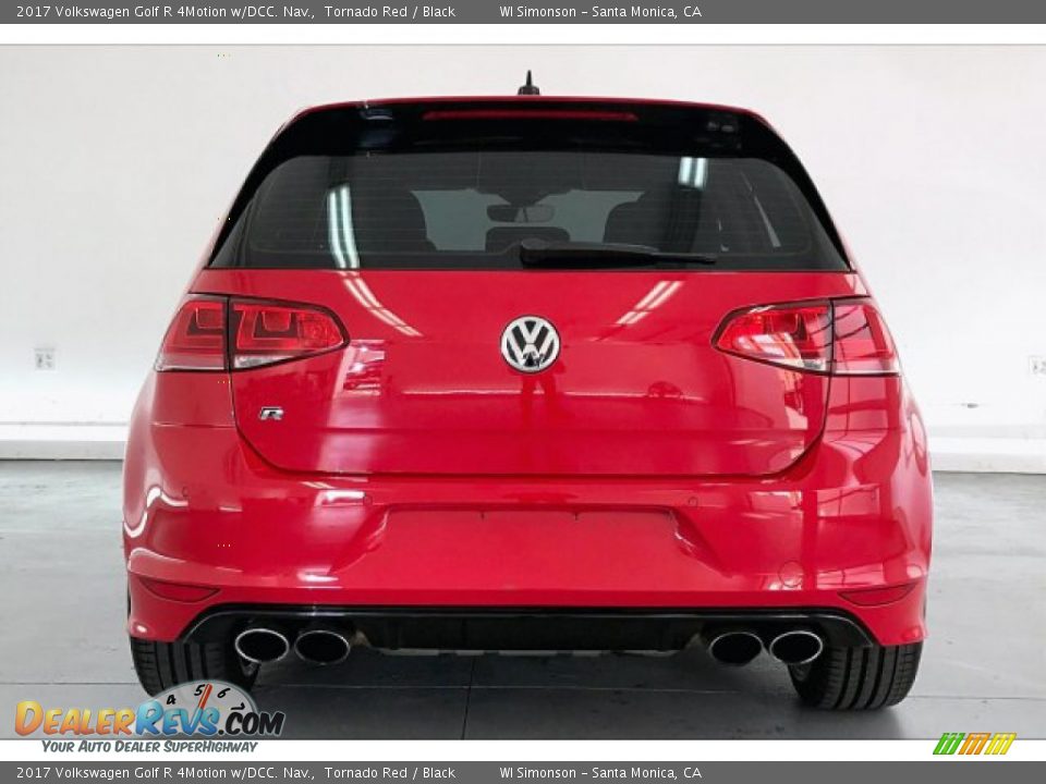 2017 Volkswagen Golf R 4Motion w/DCC. Nav. Tornado Red / Black Photo #3