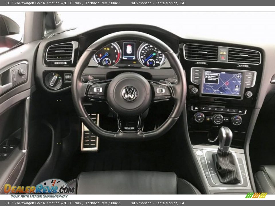 2017 Volkswagen Golf R 4Motion w/DCC. Nav. Tornado Red / Black Photo #4
