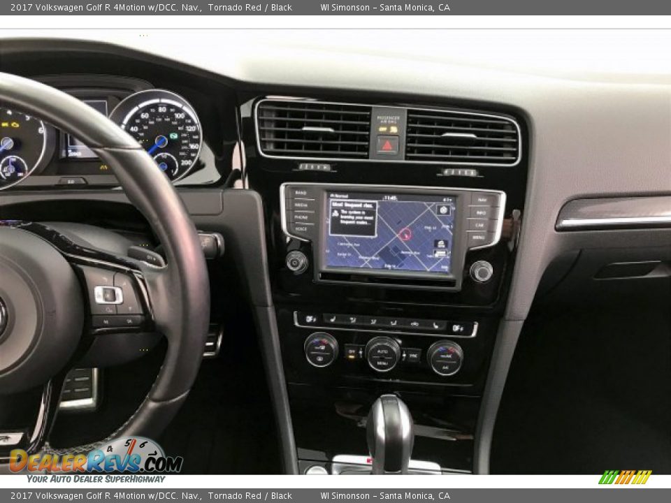 Controls of 2017 Volkswagen Golf R 4Motion w/DCC. Nav. Photo #5