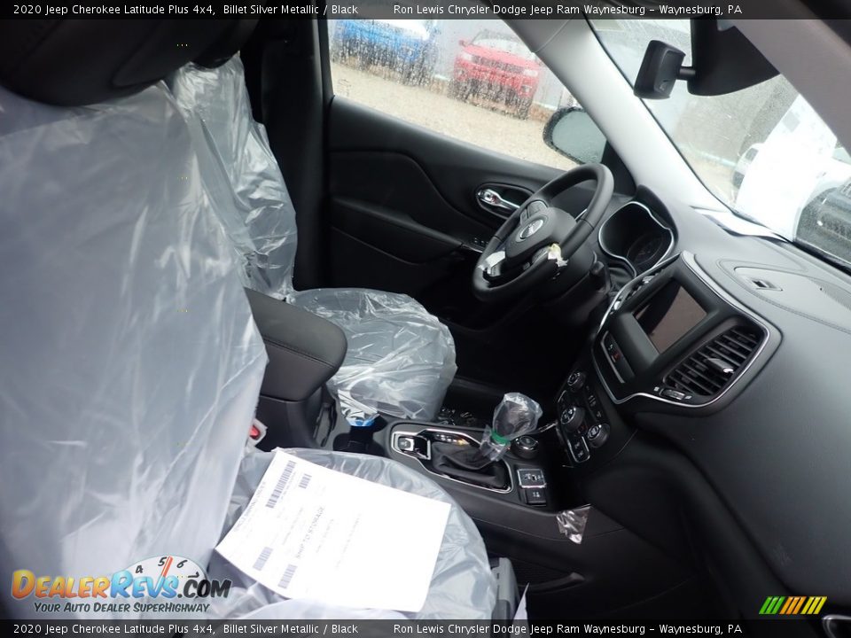 2020 Jeep Cherokee Latitude Plus 4x4 Billet Silver Metallic / Black Photo #11