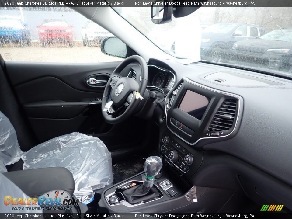 2020 Jeep Cherokee Latitude Plus 4x4 Billet Silver Metallic / Black Photo #12