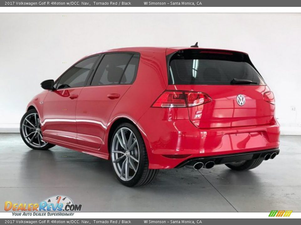 2017 Volkswagen Golf R 4Motion w/DCC. Nav. Tornado Red / Black Photo #10