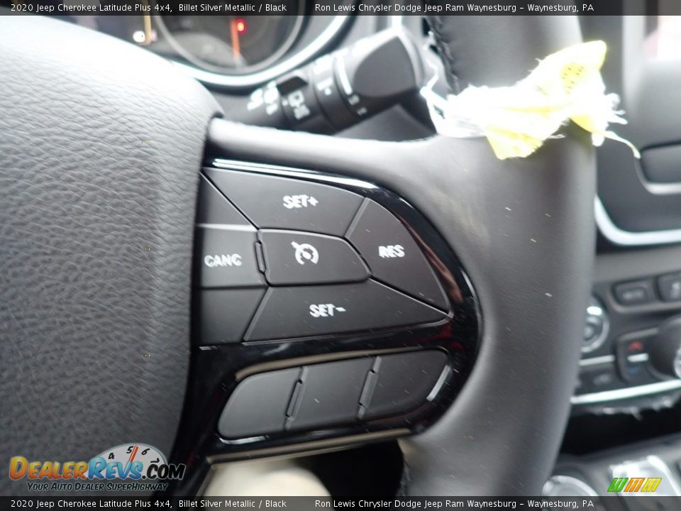 2020 Jeep Cherokee Latitude Plus 4x4 Billet Silver Metallic / Black Photo #18