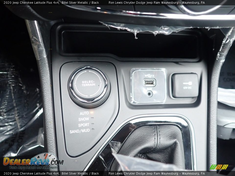 2020 Jeep Cherokee Latitude Plus 4x4 Billet Silver Metallic / Black Photo #20