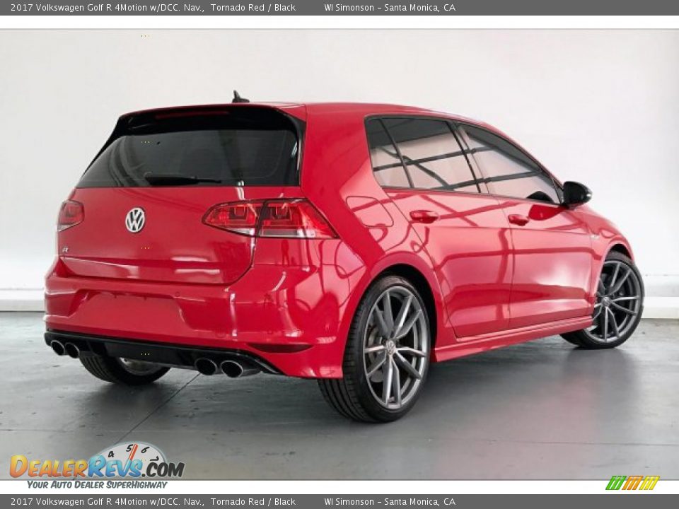 2017 Volkswagen Golf R 4Motion w/DCC. Nav. Tornado Red / Black Photo #16