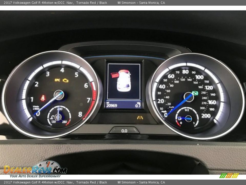 2017 Volkswagen Golf R 4Motion w/DCC. Nav. Gauges Photo #20
