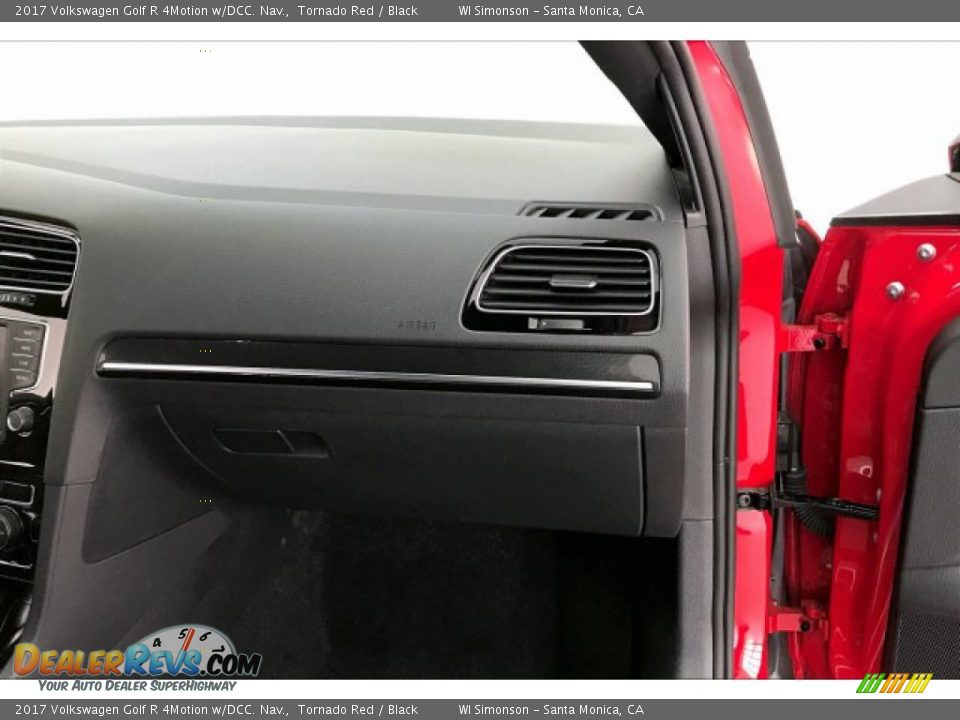 2017 Volkswagen Golf R 4Motion w/DCC. Nav. Tornado Red / Black Photo #28