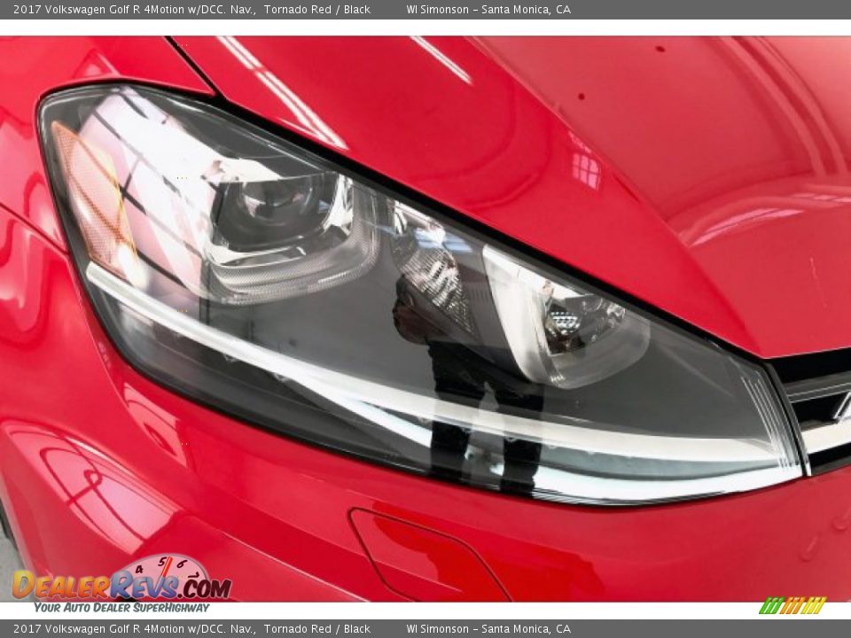 2017 Volkswagen Golf R 4Motion w/DCC. Nav. Tornado Red / Black Photo #31
