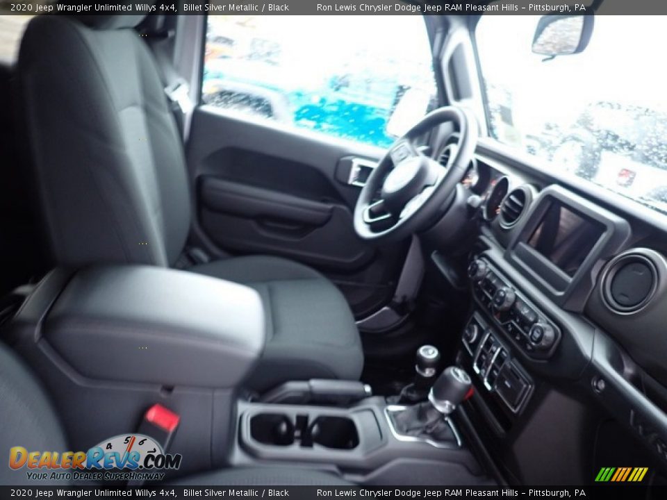 2020 Jeep Wrangler Unlimited Willys 4x4 Billet Silver Metallic / Black Photo #10