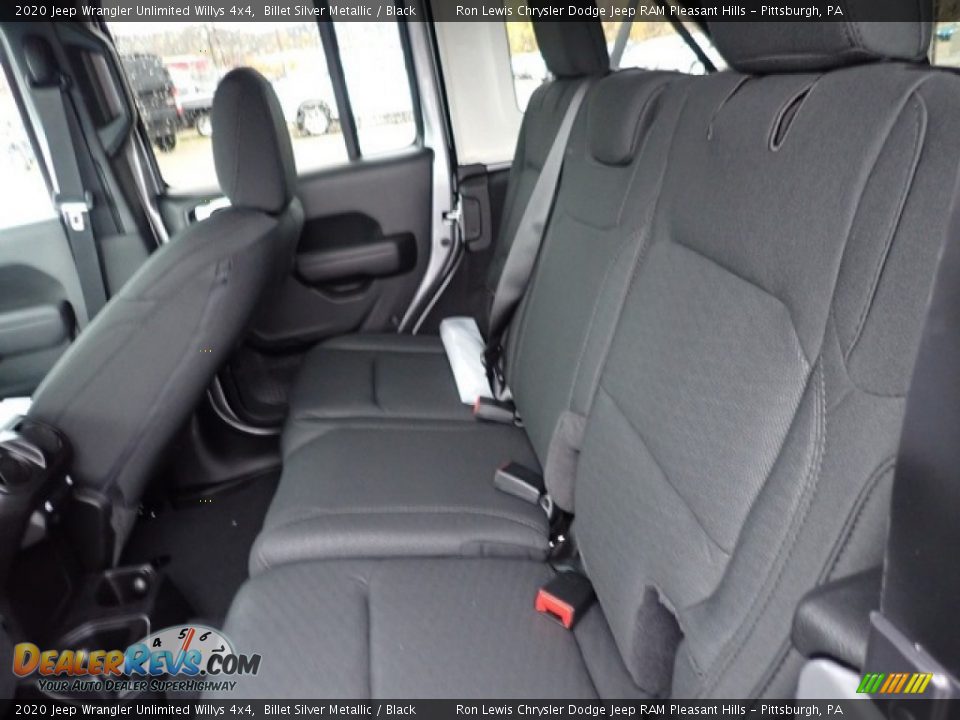 2020 Jeep Wrangler Unlimited Willys 4x4 Billet Silver Metallic / Black Photo #12