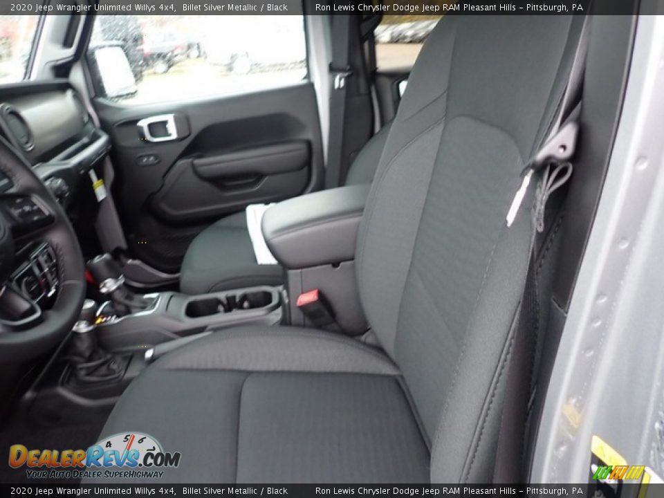 2020 Jeep Wrangler Unlimited Willys 4x4 Billet Silver Metallic / Black Photo #13