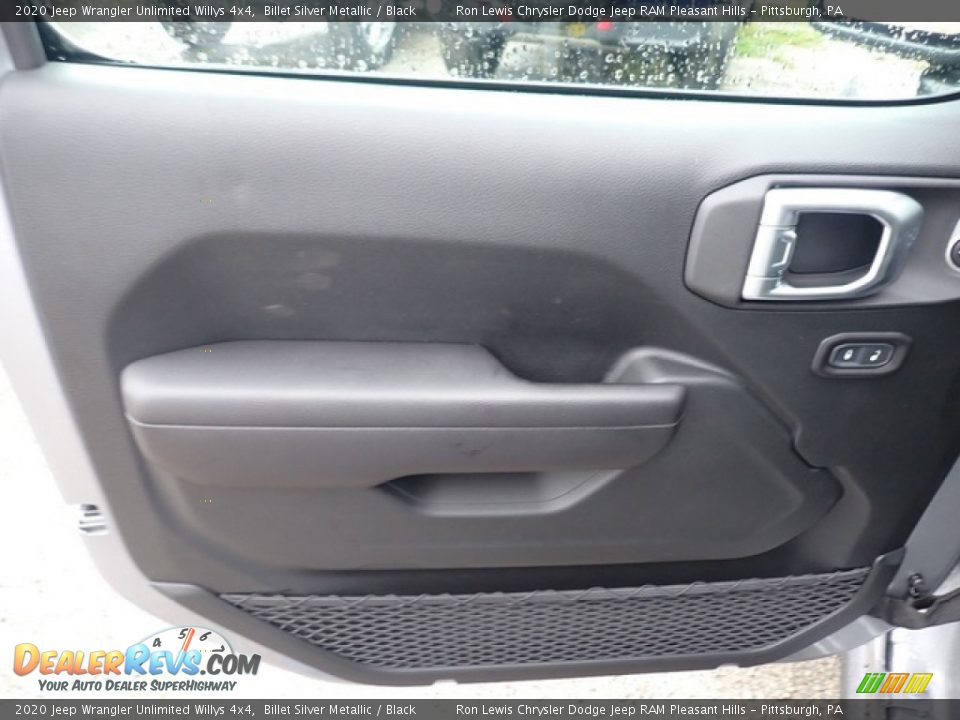 2020 Jeep Wrangler Unlimited Willys 4x4 Billet Silver Metallic / Black Photo #14