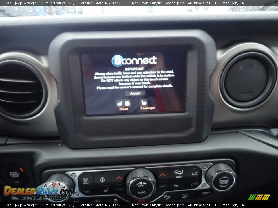2020 Jeep Wrangler Unlimited Willys 4x4 Billet Silver Metallic / Black Photo #16