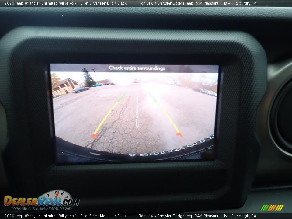 2020 Jeep Wrangler Unlimited Willys 4x4 Billet Silver Metallic / Black Photo #17