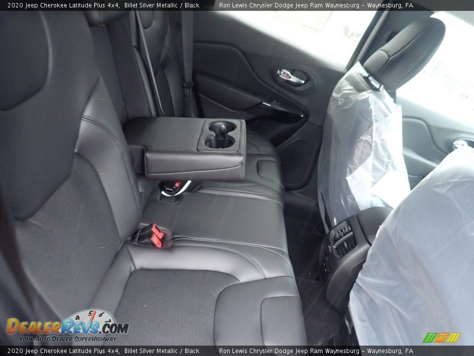 2020 Jeep Cherokee Latitude Plus 4x4 Billet Silver Metallic / Black Photo #10