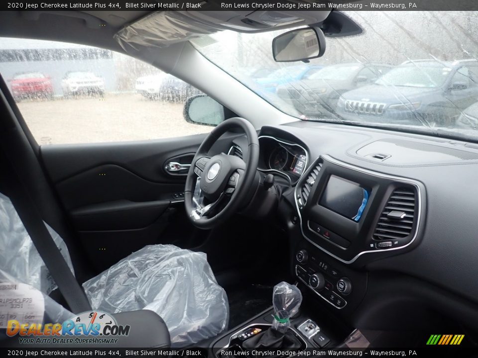 2020 Jeep Cherokee Latitude Plus 4x4 Billet Silver Metallic / Black Photo #12