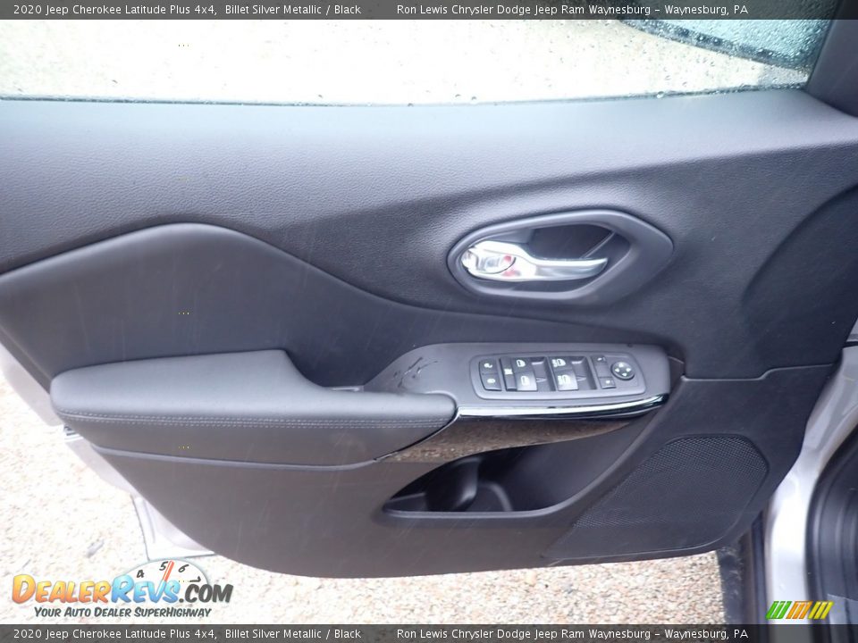 2020 Jeep Cherokee Latitude Plus 4x4 Billet Silver Metallic / Black Photo #14