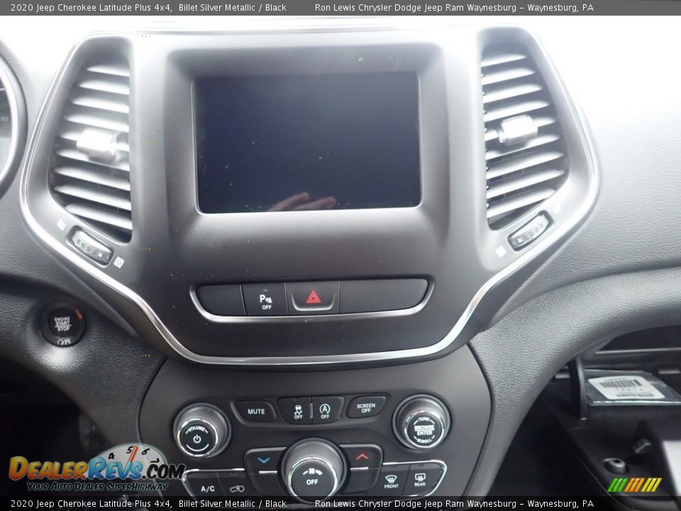 2020 Jeep Cherokee Latitude Plus 4x4 Billet Silver Metallic / Black Photo #16
