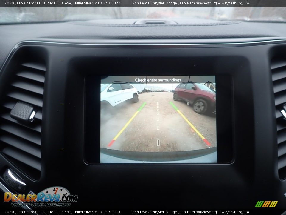 2020 Jeep Cherokee Latitude Plus 4x4 Billet Silver Metallic / Black Photo #17