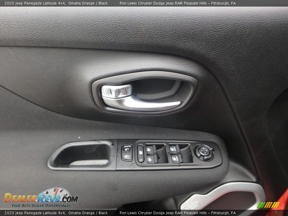 2020 Jeep Renegade Latitude 4x4 Omaha Orange / Black Photo #10