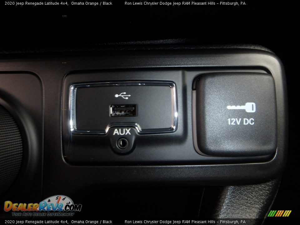 2020 Jeep Renegade Latitude 4x4 Omaha Orange / Black Photo #14