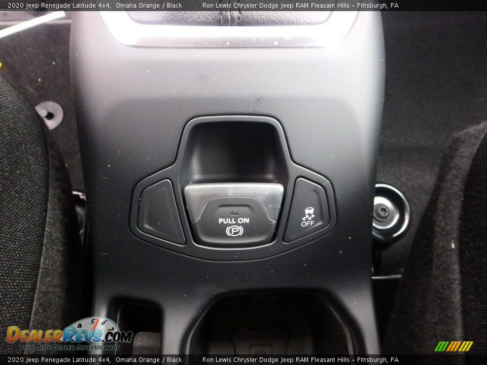 2020 Jeep Renegade Latitude 4x4 Omaha Orange / Black Photo #16