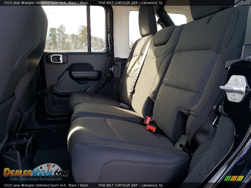 2020 Jeep Wrangler Unlimited Sport 4x4 Black / Black Photo #6