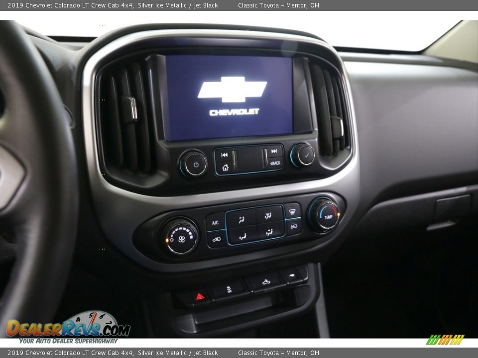 2019 Chevrolet Colorado LT Crew Cab 4x4 Silver Ice Metallic / Jet Black Photo #8