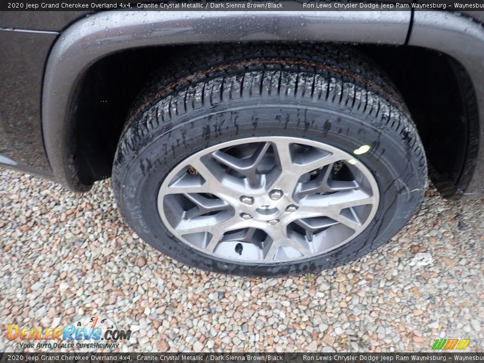 2020 Jeep Grand Cherokee Overland 4x4 Granite Crystal Metallic / Dark Sienna Brown/Black Photo #9