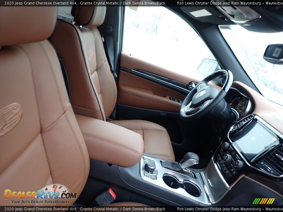 2020 Jeep Grand Cherokee Overland 4x4 Granite Crystal Metallic / Dark Sienna Brown/Black Photo #11