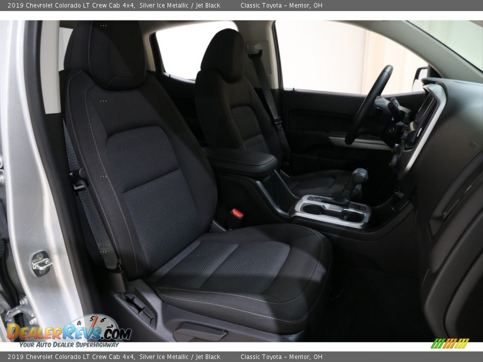 2019 Chevrolet Colorado LT Crew Cab 4x4 Silver Ice Metallic / Jet Black Photo #17