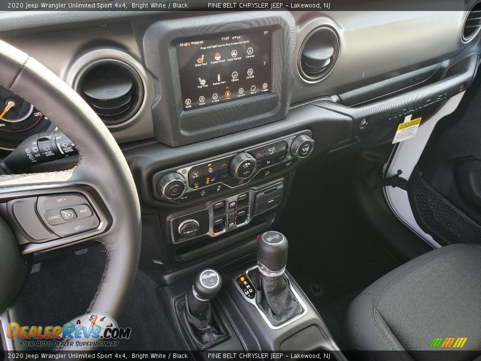2020 Jeep Wrangler Unlimited Sport 4x4 Bright White / Black Photo #10