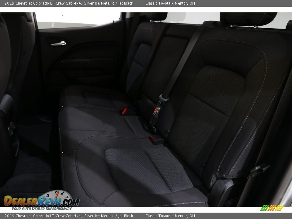 2019 Chevrolet Colorado LT Crew Cab 4x4 Silver Ice Metallic / Jet Black Photo #19
