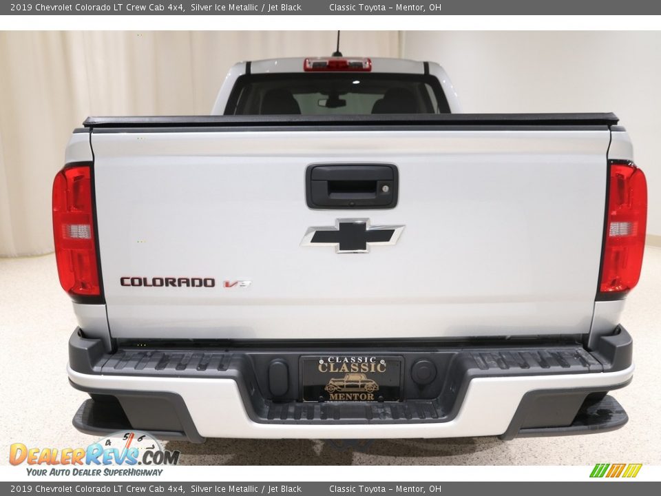 2019 Chevrolet Colorado LT Crew Cab 4x4 Silver Ice Metallic / Jet Black Photo #20