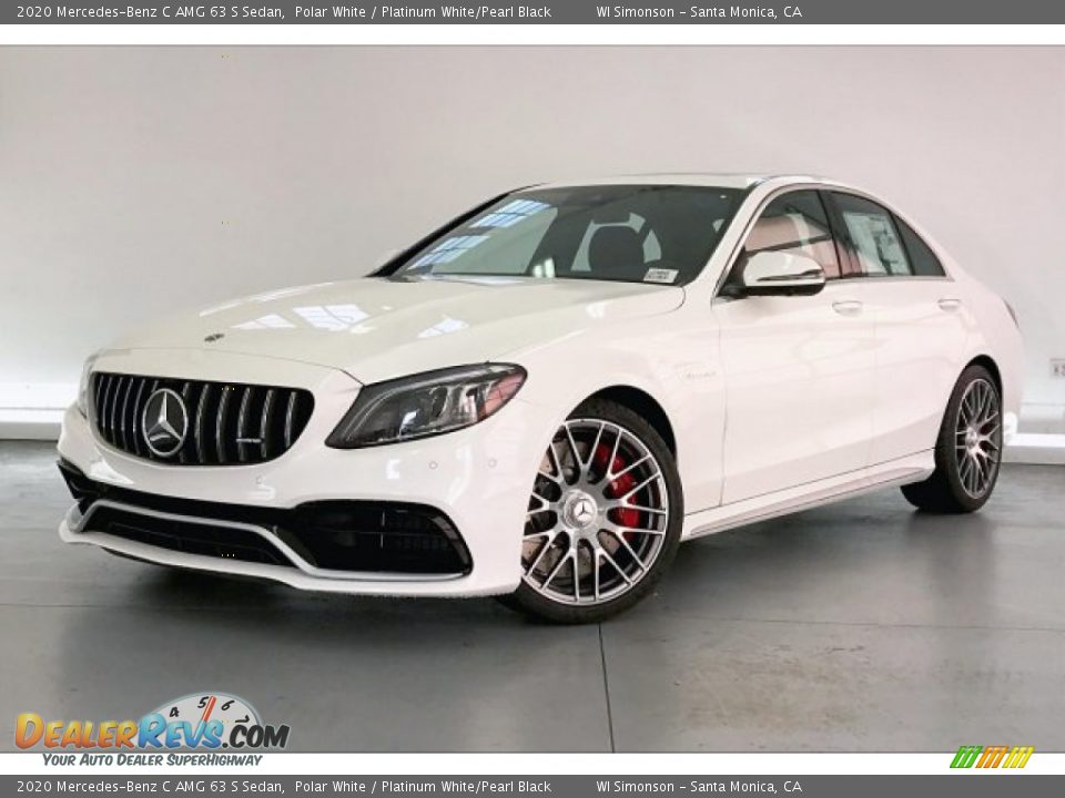 Front 3/4 View of 2020 Mercedes-Benz C AMG 63 S Sedan Photo #12