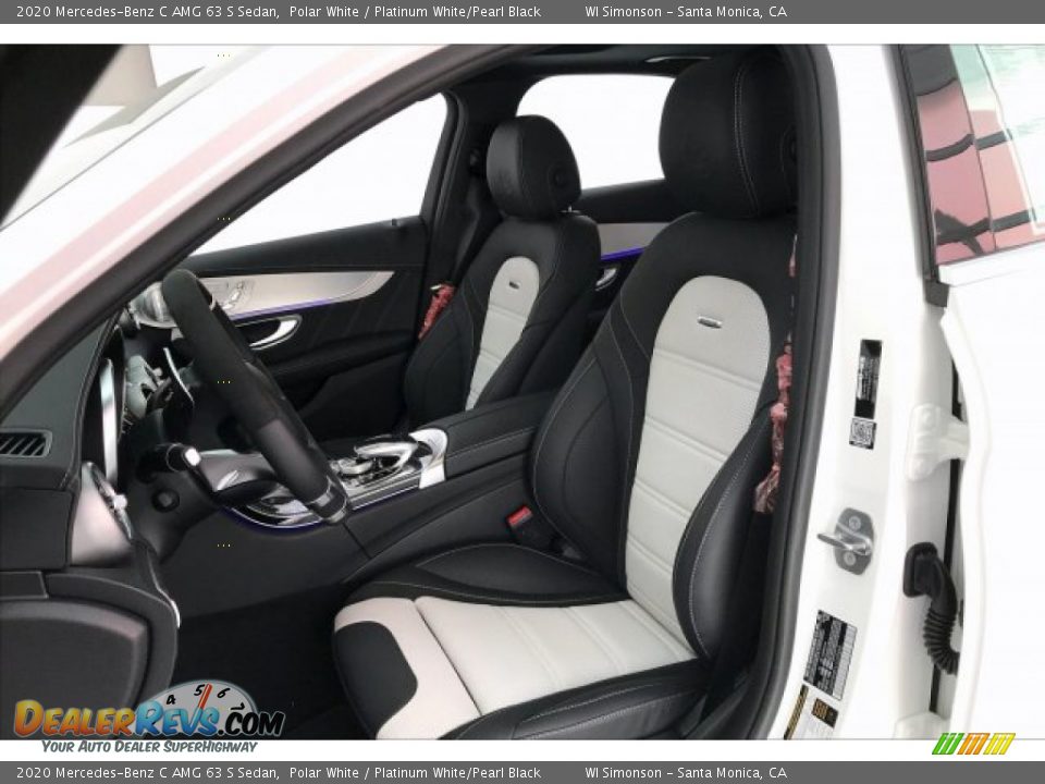 Front Seat of 2020 Mercedes-Benz C AMG 63 S Sedan Photo #14
