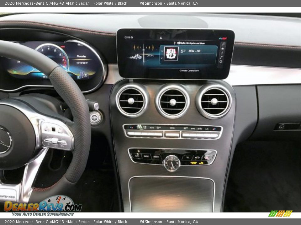 2020 Mercedes-Benz C AMG 43 4Matic Sedan Polar White / Black Photo #5