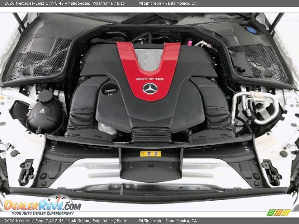2020 Mercedes-Benz C AMG 43 4Matic Sedan 3.0 Liter AMG biturbo DOHC 24-Valve VVT V6 Engine Photo #9