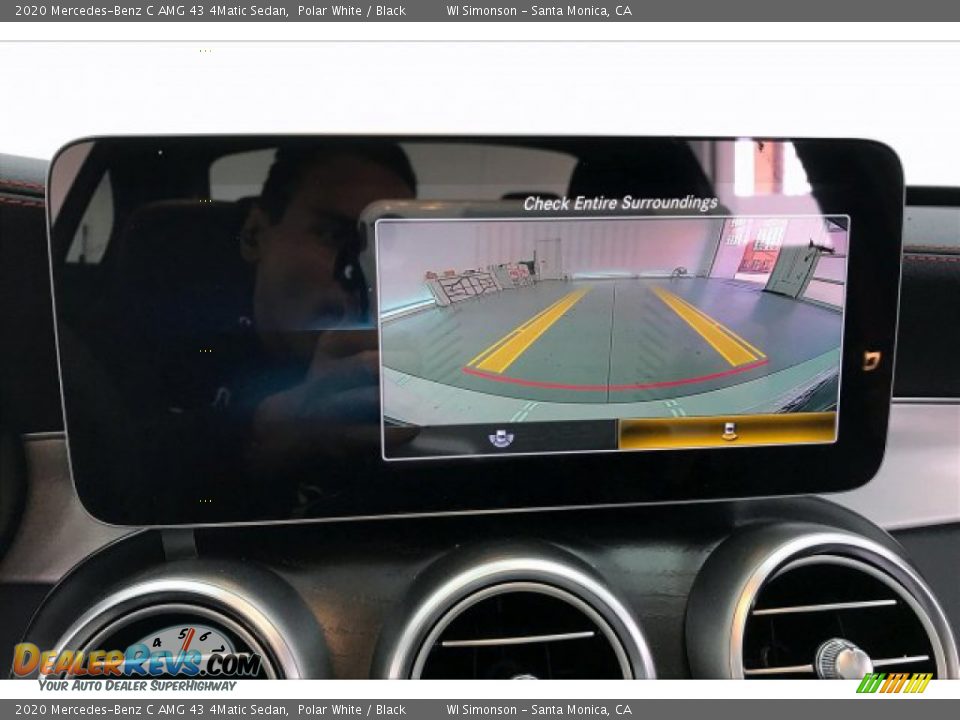 2020 Mercedes-Benz C AMG 43 4Matic Sedan Polar White / Black Photo #21