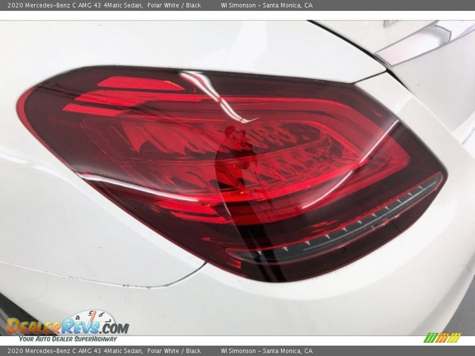 2020 Mercedes-Benz C AMG 43 4Matic Sedan Polar White / Black Photo #26